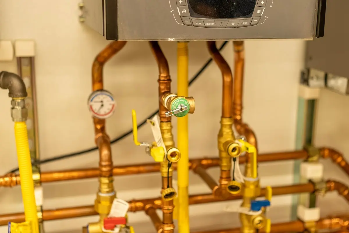 Licensed technician providing Slab Leak Repair for a homeowner in Tinicum